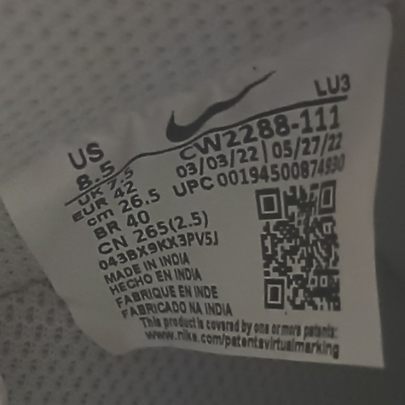 Nike Air Force One Kay Yow Custom - Picture 7 of 11